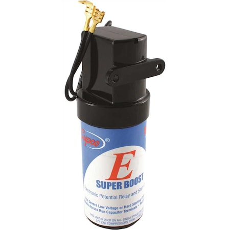 Supco 120/240 VAC 1 Phase Units 1/2-5 HP Hard Start Electronic Relay and Start Capacitor SPP8E